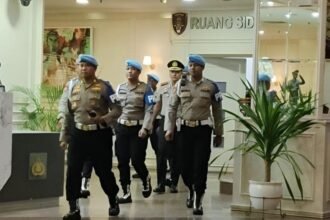 Eks Kapolres Bima AKBP Didik menjalani sidang etik. (Sumber: Antara)