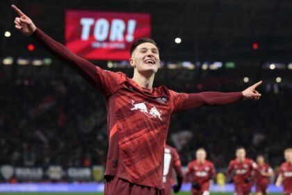 Benjamin Sesko Manchester United. (Ronny HARTMANN/AFP)