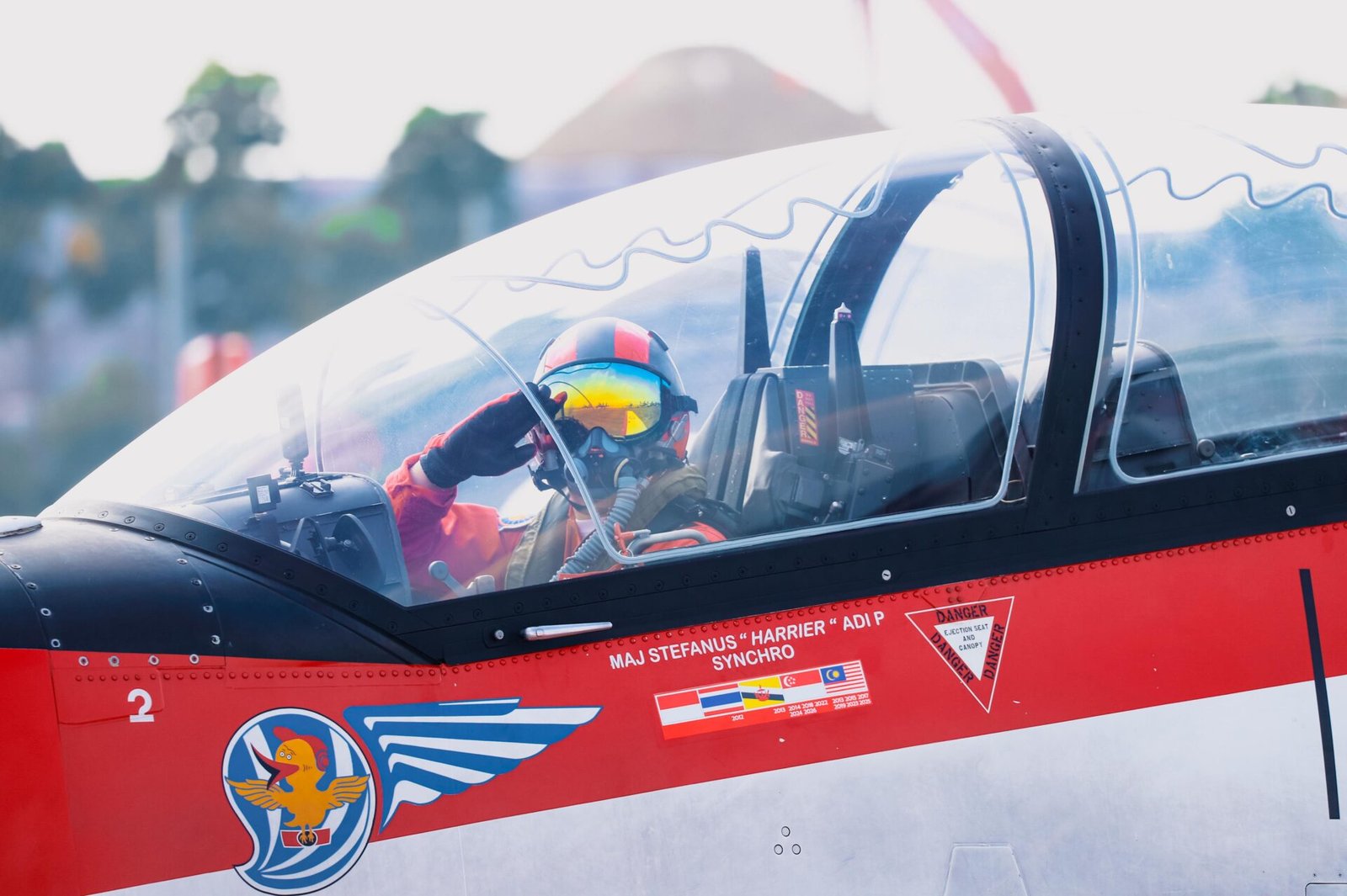 Jupiter Aerobatic TNI AU Selesaikan Latihan Akhir di Singapura Jelang Singapore Airshow 2026