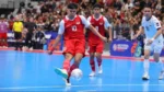 Indonesia vs Kirgizstan laga lanjutan grup A AFC Futsal Asian Cup 2026 di Indonesia Arena, Kamis (29/1/2026). (Sumber: Kompas.tv/Rizkyadesaputro)