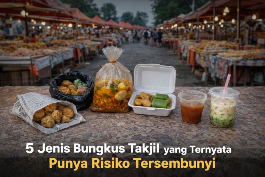 5 Jenis Bungkus Takjil yang Ternyata Punya Risiko Tersembunyi