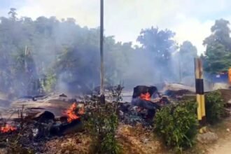 Dua Korban Tewas dalam Serangan dan Pembakaran Pos Keamanan PT KEL di Nabire