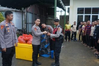 Mahasiswa STIK angkatan 83/WPS Sumbang 70 Ekor Sapi untuk Tradisi Meugang di Aceh