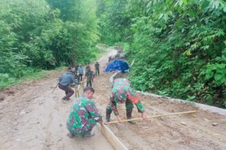 Harapan Warga Lenggo Terjawab, TMMD Bangun Akses 500 Meter