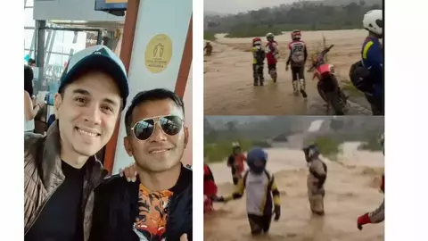 Judika dan Rionaldo Stockhorst Terjebak Banjir Bandang Saat Trail di Hambalang