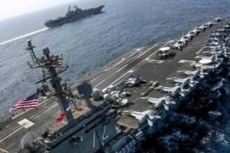 Krisis AS–Iran Memanas, Kapal Induk Terbesar AS Merapat Laut Mediterania