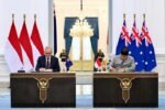 Kunjungan kerja PM Anthony Albanese disambut hangat oleh Presiden Prabowo Subianto, menandai penguatan kerja sama strategis Indonesia–Australia di berbagai sektor.