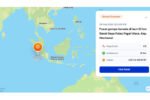 ScreenshGempa berkekuatan magnitudo 4,2 mengguncang perairan barat daya Pulau Pagai Utara, Kepulauan Mentawai, Jumat sore.