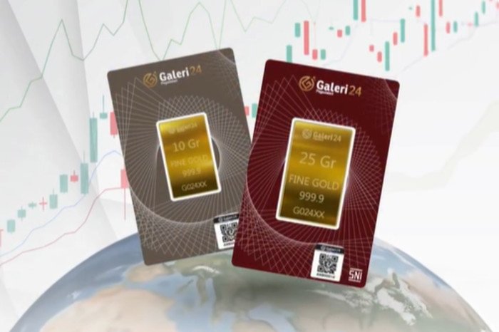 Pergerakan harga emas batangan di Galeri24 dan UBS masih stabil hingga Jumat pagi, 6 Februari 2026.