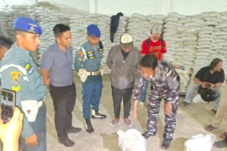 TNI AL Sukses Gagalkan Upaya Penyelundupan Bijih Timah Diduga Ilegal di Bangka Belitung