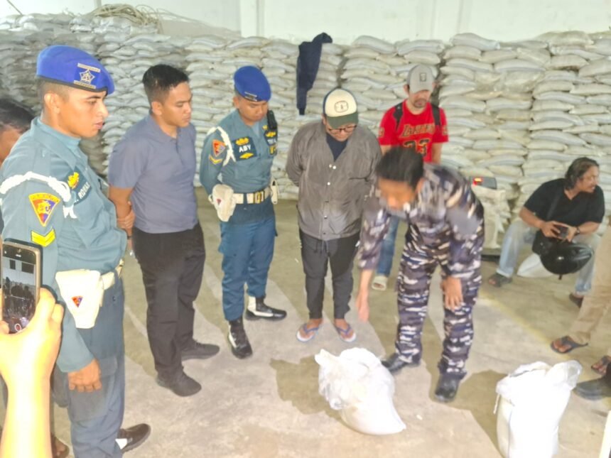 TNI AL Sukses Gagalkan Upaya Penyelundupan Bijih Timah Diduga Ilegal di Bangka Belitung