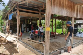 TMMD ke-127 Bantu Nurmala, Rumah Tak Layak Huni Mulai Diperbaiki