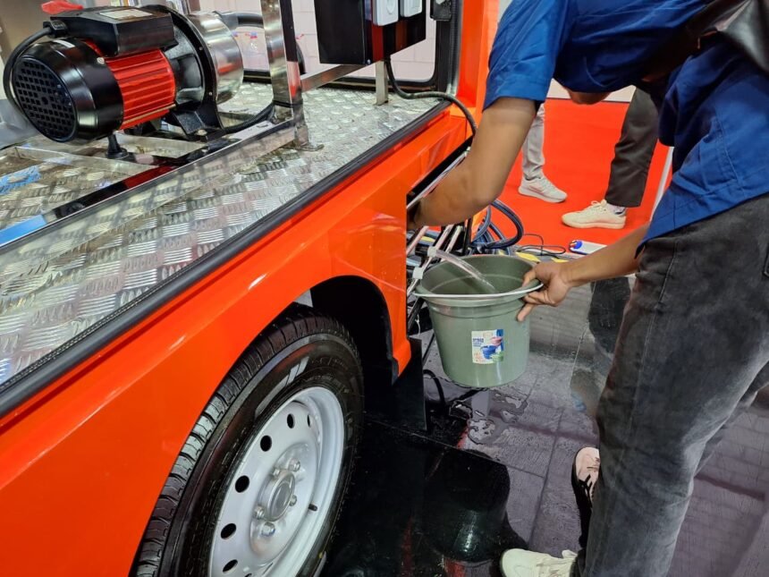 Oase di Tengah Bencana: Mobil Super Cab BNPB Ubah Air Kotor Jadi Layak Minum