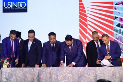 Disaksikan Presiden RI Prabowo, Pertamina–Halliburton Teken MoU Pemulihan Lapangan Migas