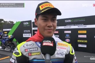 "El Dablek" Menggila! Start Posisi Buncit, Aldi Satya Mahendra Rebut Podium Runner-Up WSSP