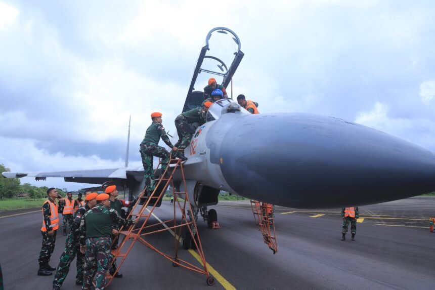 Lanud Sultan Hasanuddin Gelar Latihan Kesiagaan Hadapi Ancaman hingga Bencana Alam