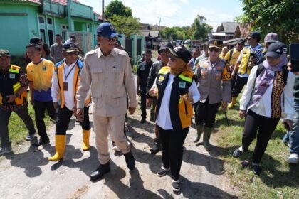 Menteri PU Tinjau Jembatan Way Bungur Sesuai Arahan Presiden Prabowo