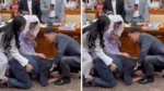 Momen Haru di Parlemen : Dua Ibu Bersimpuh di Kaki Habiburokhman, Mohon Keadilan untuk Anaknya