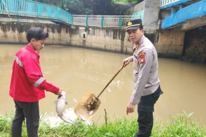 Gudang Pestisida Terbakar di Tangsel, Sungai Jalatreng Tercemar dan Ikan Mati Massal