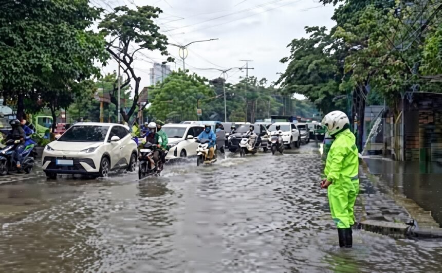 BMKG Prediksi Cuaca Jabodetabek Awan Tebal dan Hujan Ringan hingga Sedang