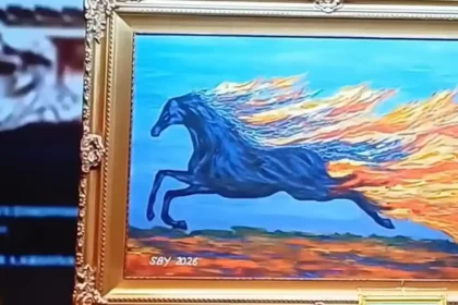 Low Tuck Kwong Pinang Lukisan SBY "Kuda Api" Senilai Rp6,5 Miliar untuk Amal