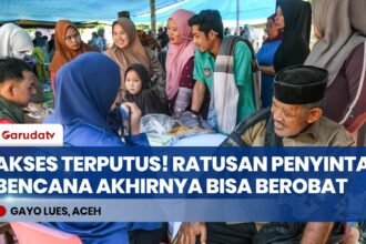 Tangis Haru Warga Pining Gayo Lues Akhirnya Bisa Berobat Gratis