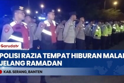 Operasi Pekat Polres Serang: Sisir Hiburan Malam Demi Kenyamanan Ibadah Ramadan