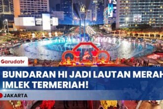 Jakarta Memerah! Intip Serunya Festival Imlek 2577 di Bundaran HI: Ada Pagoda Raksasa & 12 Shio