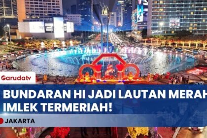 Jakarta Memerah! Intip Serunya Festival Imlek 2577 di Bundaran HI: Ada Pagoda Raksasa & 12 Shio
