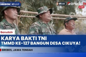 TNI Bangun Desa! Dandim Brebes Tinjau Langsung Proyek Jalan & Bedah Rumah TMMD ke-127