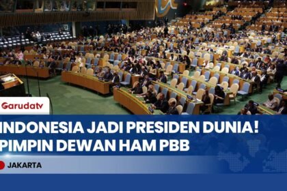Indonesia Cetak Sejarah! Resmi Jadi Presiden Dewan HAM PBB & Pimpin Sidang di Jenewa