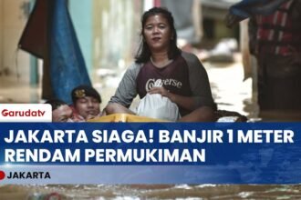 Jakarta Terendam! Kebon Pala Banjir 1 Meter Sejak Dini Hari, Akses Jalan Putus Total!