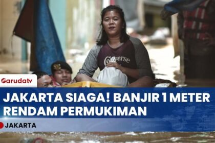 Jakarta Terendam! Kebon Pala Banjir 1 Meter Sejak Dini Hari, Akses Jalan Putus Total!