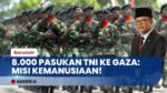 MISI MULIA! Indonesia Kirim 8.000 Pasukan ISF ke Gaza, Menlu Sugiono Ungkap Tugasnya!