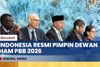 Sejarah Baru, Dubes RI Pimpin Sidang Dewan HAM PBB Bersama Petinggi Majelis Umum