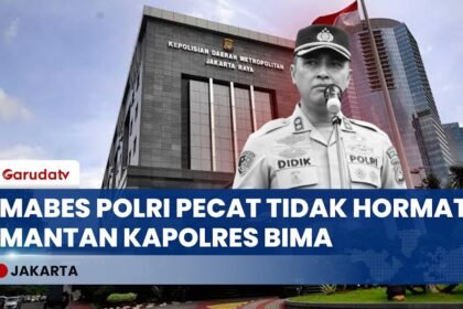 Mantan Kapolres Bima AKBP Didik Putra Kuncoro Resmi Dipecat