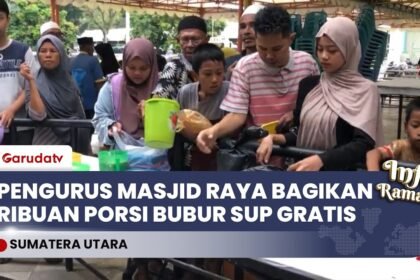 Warisan Kesultanan Deli, Mencicipi Bubur Sup Pedas Secara Gratis