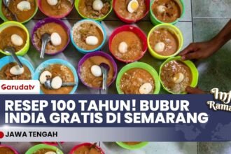 TRADISI RATUSAN TAHUN! Rahasia Bubur India Masjid Pekojan Semarang yang Selalu Diburu Jemaah