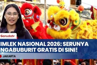 LIVE: Serunya Ngabuburit di Perayaan Imlek Nasional 2026 Lapangan Banteng, Masuknya Gratis!
