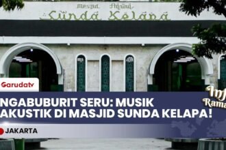 Vibes-nya Asik Banget! Ngabuburit di Ramadankustik Masjid Sunda Kelapa, Ada Musik & Bazaar!