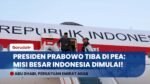 MENDARAT DI ABU DHABI! Presiden Prabowo Disambut Hangat, Siap Perkuat Hubungan RI-PEA!