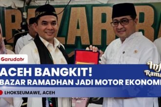 BANGKIT DARI BENCANA! Menekraf Buka Bazar Ramadhan Lhokseumawe, Borong Produk UMKM Aceh!