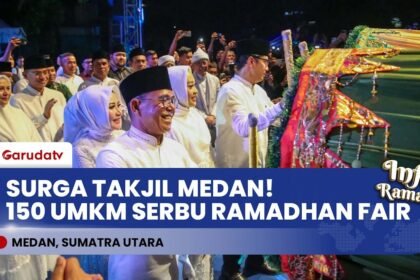 MEDAN PATEN! Ramadhan Fair Ke-20 Resmi Dibuka, Ada 150 Booth Kuliner Viral di Taman Sri Deli!