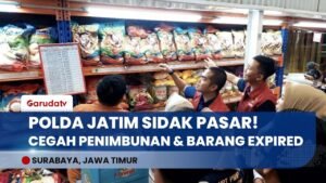 SABATASE RAMADAN? Polda Jatim Sidak Pasar Grosir, Pastikan Stok Aman & Bebas Produk Kadaluarsa!