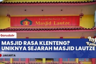 MASJID TANPA KUBAH! Mengintip Sejarah Masjid Lautze, Oase Mualaf Tionghoa di Tengah Jakarta