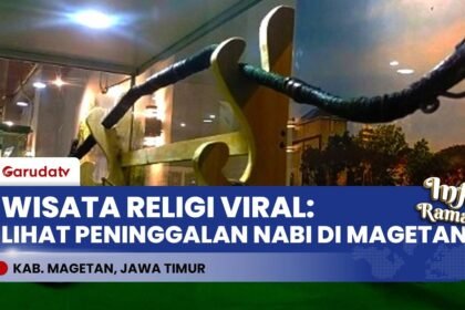 NGABUBURIT VIBES MADINAH! Intip Koleksi Rambut & Pedang Nabi Muhammad SAW di Museum Magetan!