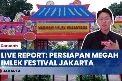 LIVE! Persiapan Final Imlek Festival 2026: Presiden Prabowo Dijadwalkan Hadir di Lapangan Banteng!