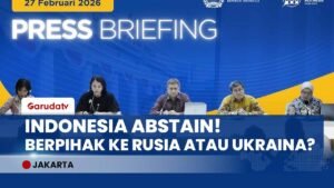 GEGER! Kenapa Indonesia Abstain di Resolusi PBB Soal Ukraina? Ini Penjelasan Resmi Kemlu!
