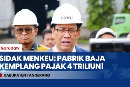 NEGARA RUGI 4 TRILIUN! Menkeu Purbaya Sidak Pabrik Baja di Tangerang, Bosnya Malah Kabur?