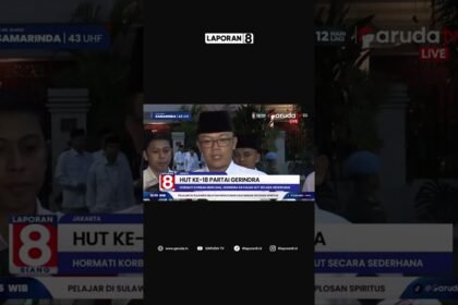 HUT Ke-18 Gerindra Dirayakan Sederhana, Presiden Prabowo Pilih Fokus Empati Korban Bencana